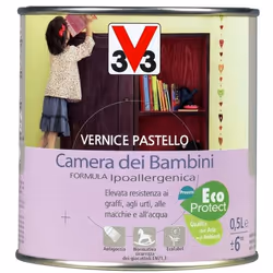 V33 Vernice pastello bianco-panna