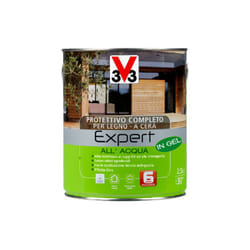 V33 - Protettivo Completo Expert Vernice ad Acqua per Legno Finestre Persiane Cera - Colore: Douglas - Formato: 0,75 Lt