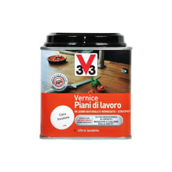 V33 - vernice ideale per piani di lavoro in legno lavabile incolore 500 ml (02129)