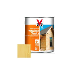 V33 - impregnante completo legno protezione classica 0,75 lt Incolore,0.75 lt