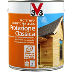 protettivo completo per legno protezione classica, colore douglas - 2,5 litri
