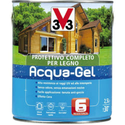 V33 - Protettivo Completo Legno Acqua Gel Mogano 2,5 l
