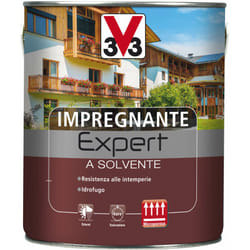 V33 Impregnante expert all'acqua, 2.5 lt, Noce scuro
