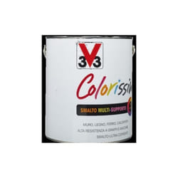 V33 - vernice smalto verde giada H20 multisuperficie 0,125 lt