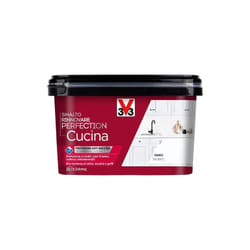 V33 Smalto Rinnovare Cucina bianco satinato 2L, colore Bianco