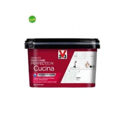 V33 Smalto Rinnovare Cucina bianco opaco 2L, colore Bianco
