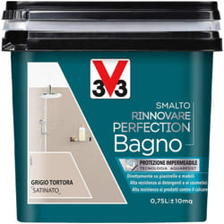V33 - Smalto all'Acqua Rinnovare Perfection Bagno 750 ml Grigio Tortora