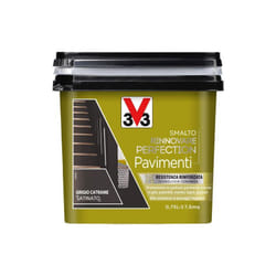 V33 - smalto rinnovatore per pavimenti colore grigio catrame satinato 750 ml 02151