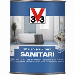 SMALTO E FINITURA SANITARI V33 Smalto + Finitura Sanitari è il nuovo prodotto di V33 composto da un kit completo di due latte ...