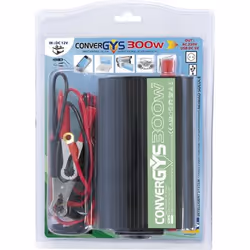GYS Convergys 300 adattatore e invertitore Auto 300 W Nero, Verde
