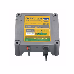 Caricabatterie Lead/LiFePO4 36V-48V 10A GYSFLASH 10.36/48 PL Con una potenza di 10 A, il GYSFLASH 10.36/48 PL è un caricabatt ...
