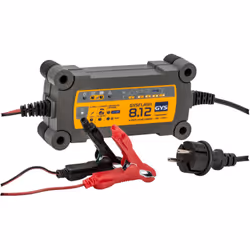 Gys GYSFLASH 8.12 caricabatterie automatico per batterie a 12 V Il caricabatterie GYSFLASH 8.12 è un alleato indispensabile p ...