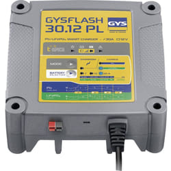 Flash 30.12 pl 029668 Caricatore automatico, Monitoraggio batteria - GYS
