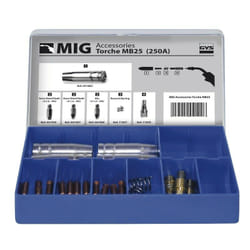 Set GYS per torcia MIG 250 A (MB25) - 041233