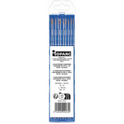 GYS - Set di 10 elettrodi di tungsteno Lanthane WL15 ø 1,6 - Oro (ac/dc) - 045330