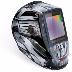 Indispensabile per la sicurezza, la maschera optoelettronico ALIEN XXL+ TRUE COLOR protegge il viso e gli occhi del saldatore ...