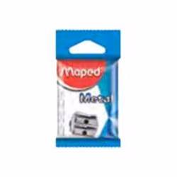 Maped 006700, Temperamatite manuale, Grigio, Metallo, 1 pz