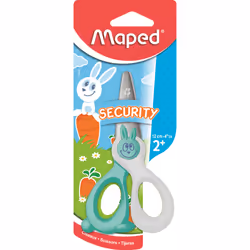Maped Forbici KidiCut 12 cm, Bambino, Taglio a zig zag, Set, Multicolore, Fibra di vetro, Forbici per attività manuali