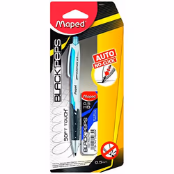 Maped 559511, Nero, Blu, Bianco, Nero, HB, 0,5 mm