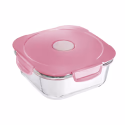 Maped 870501, Scatola, Quadrato, 1,2 L, Rosa, Vetro, 1 pz