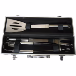 Supplier warranty: 1 month, Packaging content: 1, Inner dimensions: 36.7 x 9,5 x 9 cm, Metal barbecue kit including: 1 spatul ...
