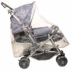 Tex 104594823 coprigambe da trasporto per bambini Raincover Trasparente