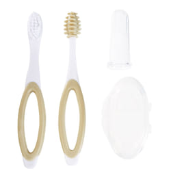 Tigex 80800677 spazzolino da denti Set di spazzolini da denti Marrone, Bianco Bambino