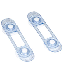 Tigex 80800769 lucchetto per la sicurezza del bambino Blocco a cinturino per bambino Blu, Trasparente 2 pz
