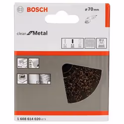 Bosch 1 608 614 020 accessorio per smerigliatrice Spazzola a forma di tazza