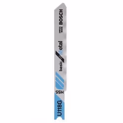Bosch 2 608 631 770, Lama per seghetto alternativo, High-Speed Steel (HSS), 0,7 mm, 7 cm, 3 pz