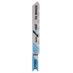 Bosch 2 608 631 770 lama per sega a gattuccio, sega a traforo e sega universale Lama per seghetto alternativo High-Speed Steel (HSS) 3 pz