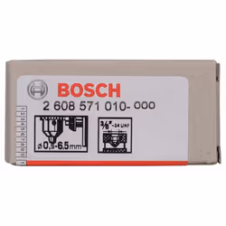 Bosch 2 608 571 010 mandrino Mandrino a cremagliera 3/8"-24