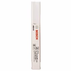 BOSCH 2608596809 - Broca para metal HSS-G DIN340: 2,0 x56 x85: 5 uds