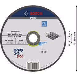 Bosch 2 608 600 095 accessorio per smerigliatrice Disco per tagliare - Vista aggiuntiva 2