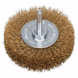 Dettagli tecnici Dimensione del prodotto, larghezza 16 mm Spazzola a disco, filo di ottone - 75 mm, 0,2 mm, 16 mm Spazzola a ...