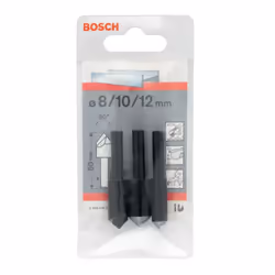 Bosch Zubehör Werkzeug, Trapano, Punta per trapano da svasatura, Rotazione manuale sinistra, 1,2 cm, 50 mm, Plastica, Metallo ...