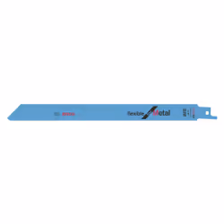 Bosch S 1122 EF, Lama per seghetto alternativo, Di metalli non ferrosi, Acciaio, Bimetallo, Blu, 17,5 cm, 1,4 mm