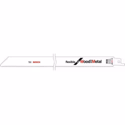 Bosch S 1222 VF, Plastica rinforzata con fibra di vetro, Metallo, Lamina di metallo, Legno con chiodi, 1,8 mm, 2,6 mm