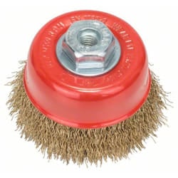 Bosch - spazzola a tazza ondulata 75 rivestimento in ottone