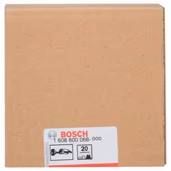 Bosch 1 608 600 068 fornitura per utensili rotanti per molatura/levigatura Metallo, Plastica, Gomma, Legno Mola