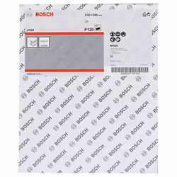 Bosch 2 608 605 415 fornitura per levigatura manuale Carta abrasiva P120 1 pz