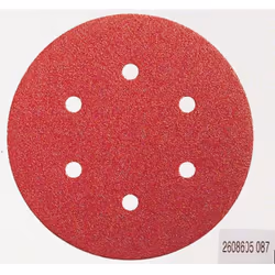 Dettagli tecnici Caratteristiche abrasive a strappo, perforato Dimensione dei grani 120 Dimensione, Ø 150 mm Fogli abrasivi,  ...