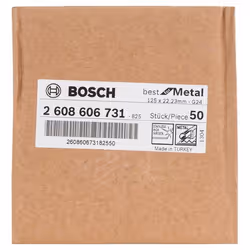 Bosch 2 608 606 731 fornitura per utensili rotanti per molatura/levigatura Metallo Mola - Vista aggiuntiva 2