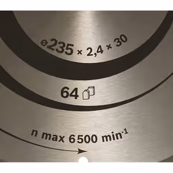 Bosch ‎2608640514 lama circolare 30,5 cm 1 pz - Vista aggiuntiva 4