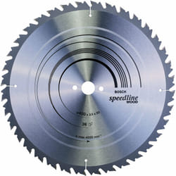 Bosch Accessories 1x Lama per Sega Circolare Speedline for Wood (per Legno, Ø 400 x 3.5 30 mm, 36 Denti, Accessorio Circolare)