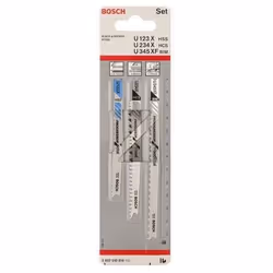 Bosch 2 607 010 516 lama per sega a gattuccio, sega a traforo e sega universale Lama per seghetto alternativo 3 pz