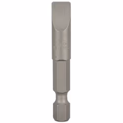 Bosch Bit di avvitamento extra duro, 3 pz, Fessura, 8 mm, Acciaio, 49 mm, 25,4 / 4 mm (1 / 4")