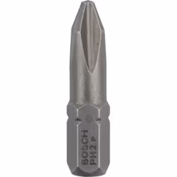 Bosch 2 607 001 511, 3 pz, Phillips, PH 2, PH2, 25 mm, 25,4 / 4 mm (1 / 4")