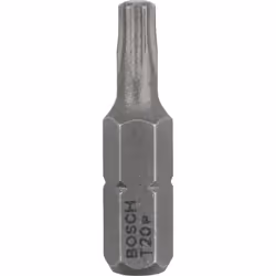 Bosch Bit di avvitamento extra duro, 3 pz, Torcia, T20, Acciaio, T20, 25 mm