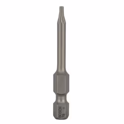 Bosch Bit di avvitamento extra duro, 1 pz, Torcia, T8, Acciaio, 49 mm, 25,4 / 4 mm (1 / 4")
